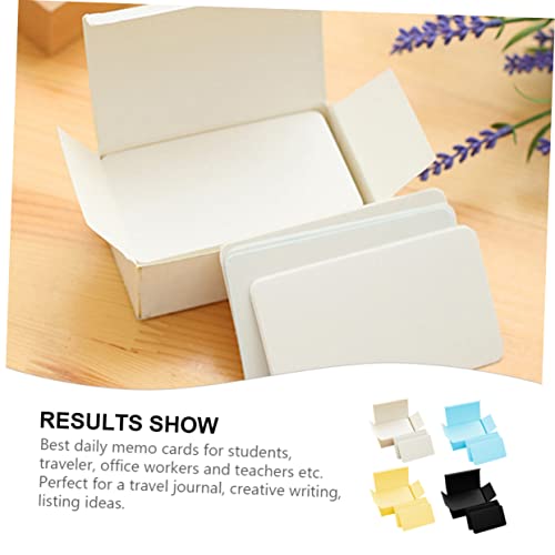 Angoily 360pcs Portable Word Cards for Travelers Students Office Workers of Erasable Memo Cards