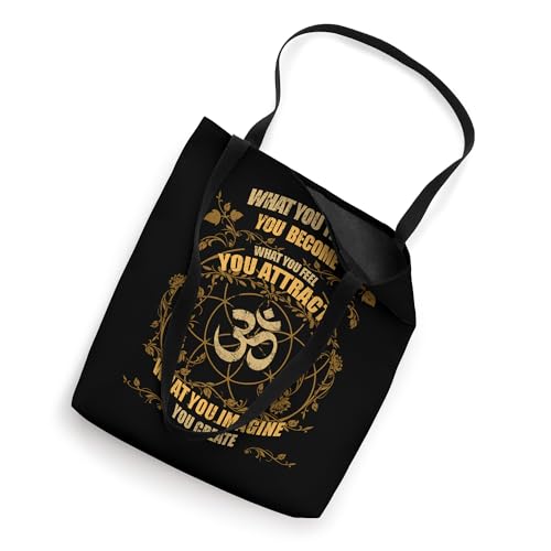 Yoga Zen Meditation Buddha Namaste Buddhist Spiritual Tote Bag