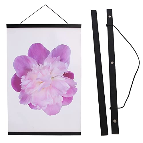 Aynoo Magnetic Poster Hanger Frame, 16x24 16x22 16x20 Picture Frame Hanger, 16 Inch Magnet Poster Frame,Black - color: 1 Black, size: 16 inch