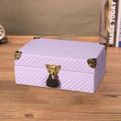 Wooden Storage Box, Jewelry Box, Desk Organizer for Bedroom, Nightstand, Style A - color: Style a