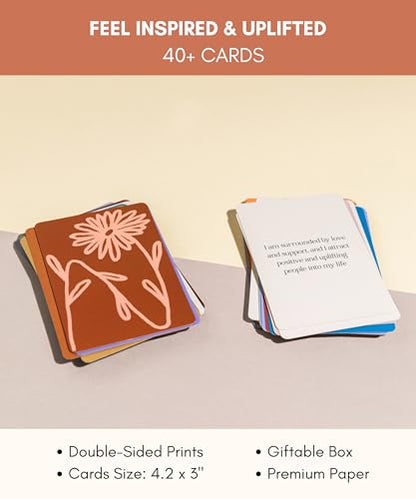 Lamare Positive Affirmation Cards for Women — Daily Affirmations for Women & Encouragement Cards, Motivational Gifts - size: 4.2x3 inches, style: New Affirmation Cards