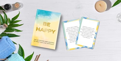 Gift Republic Be Happy - 100 Cards to Help You Find Your Way Back to Happiness