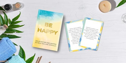 Gift Republic Be Happy - 100 Cards to Help You Find Your Way Back to Happiness