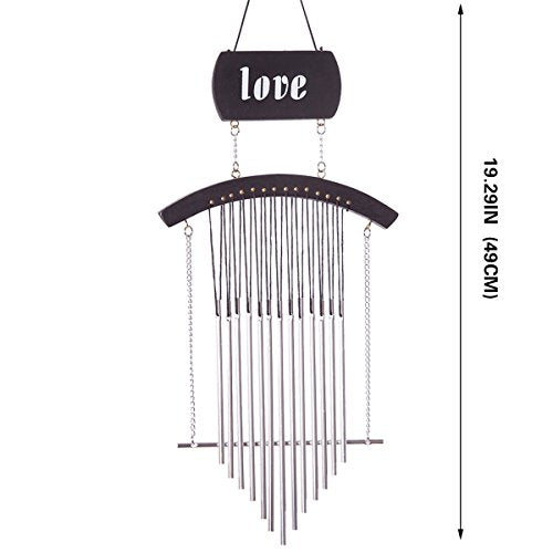 Hand Tuned Aluminum Feng Shui Wind Chime for Patio, Garden, Terrace and Balcony - Beautiful Outdoor Decor Win-YX2