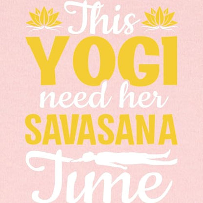CafePress Meditation Yogi Needs Her Savasana Ti Baby Blanket, Super Soft Newborn Swaddle - color: Petal Pink