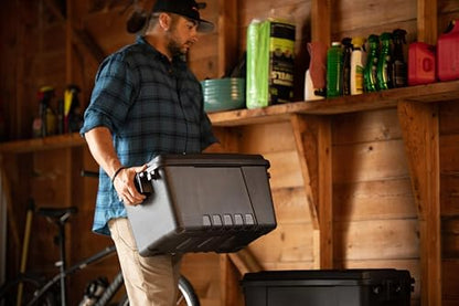 Plano Storage Trunks - color: Olive Drab, style: Small - 3 pack