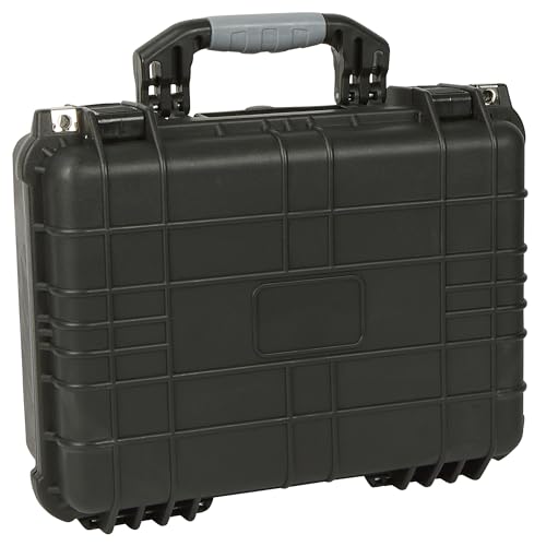 Strongway Plastic Waterproof Storage Case - color: Black