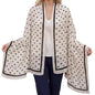 Soft Silky Pashmina Shawl Wrap for Women,Lightweight Spring, Elegant Wrap for Spring Wedding & Travel - color: Point
