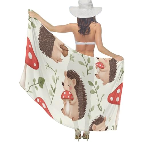 Fashion Chiffon Beach Sarong Sheer Swimsuit Wrap Tranel Long Scarf Decor - color: Color571