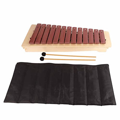 Semme 13 Pine Wood Orff Percussion Instrument for Kids with Storage Bag