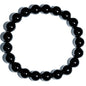 Natural Handmade Healing Chakra Bracelet - color: 10m-Black Tourmaline-FOR 7-8 INCH WRIST