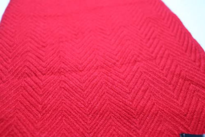 Handwoven Shawl Wraps Large Stole 8 ply Exclusive Premium Quality Wool Handmade in Nepal Pashmina Scarfs for Women And Men - color: Red