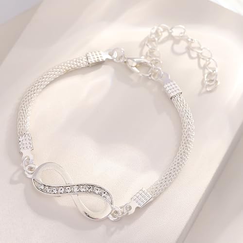 Minimalist Stackable Bracelet for Women, Dainty Silver Chain for Daily Wear & Elegant Christmas Gifts - style: Style1