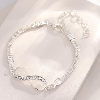 Minimalist Stackable Bracelet for Women, Dainty Silver Chain for Daily Wear & Elegant Christmas Gifts - style: Style1