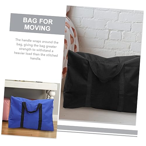 Ipetboom 2Pcs Heavy Duty Oxford Cloth Quilt Storage Bag Multi Use Luggage Bag for Moving and Organizing Sturdy Outdoor Storage Bags for Home and Travel