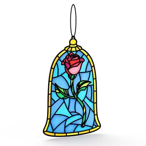 Lovepop Everyday Disney's Beauty and The Beast Suncatcher Card for Her and Him - 3D Greeting Cards for Men, Women - Tale as Old as Time - 5" x 7" Card - Blank Notecard & Envelope Included - color: Disney's Beauty and The Beast Tale as Old as Time Suncatch