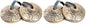 Tingsha Cymbals Bells - Easy To Play - Meditation Mindfulness Bronze Chime For Chakra Healing Sound Bath Spiritual Gifts Handcrafted Tibetan By Himalayan Bazaar (Pack of 2) - size: 1.6 Inches (Pack of 2)