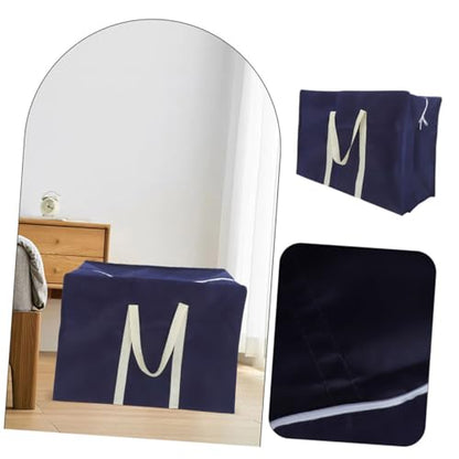 Baluue 2pcs Large-capacity Storage Bag for Moving and Packing Non-woven Fabric for Clothing Quilts and Blankets Sturdy Handles for Organizing and Transporting Essentials