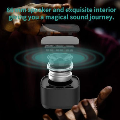 Magicteam Sleep Sound White Noise Machine with 40 Natural Soothing Sounds and Memory Function 32 Levels of Volume Powered by AC or USB and Sleep Timer Sound Therapy for Baby Kids Adults (B-Black) - color: B-black
