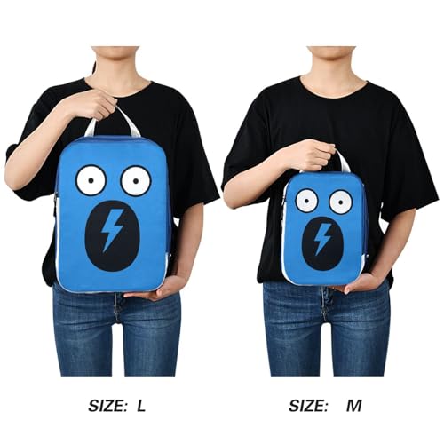 Reusable 3 Set Packing Travel Bags Polyester Closet Organizer Storage, Lightning Shocked Look (3 Set) - color: Lightning Shocked Look