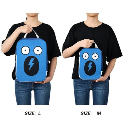 Reusable 3 Set Packing Travel Bags Polyester Closet Organizer Storage, Lightning Shocked Look (3 Set) - color: Lightning Shocked Look
