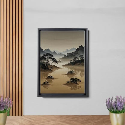 Japanese Wall Art, Minimalist Wall Art, Neutral Abstract Art, Modern Minimalist, Zen Wall Art, Zen Printed Wall Art, Japanese Art Print, Art Decor, Wall