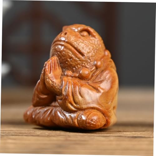 Meditation Wall Decor Thuja Wood Carving Decorative Craft for Bedroom Home