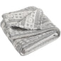 NTBAY 3 Layer Oversized Muslin Cotton Toddler Blanket, Jacquard Reversible Nursery Bed Blanket, Super Soft and Thermal for All Seasons, Baby Gift, 45"x60", Dark Grey Bear - color: Dark Grey Bear, size: 45x60 Inch (Pack of 1)