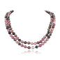 mala Beads Necklace for Women Man, mala Bracelet, Prayer Beads Necklace - color: rhodonite no tassel