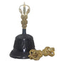 Tibetan Buddhist Meditation Bell And Dorje Set, The Bells Are Engraved With Vivid Patterns, Fascinating, Captivating And Attractive