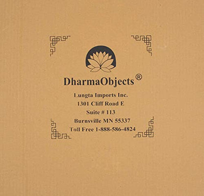 DharmaObjects Handcrafted Wooden Om Wall Decor Hanging Art (OM GOLD) - color: OM GOLD