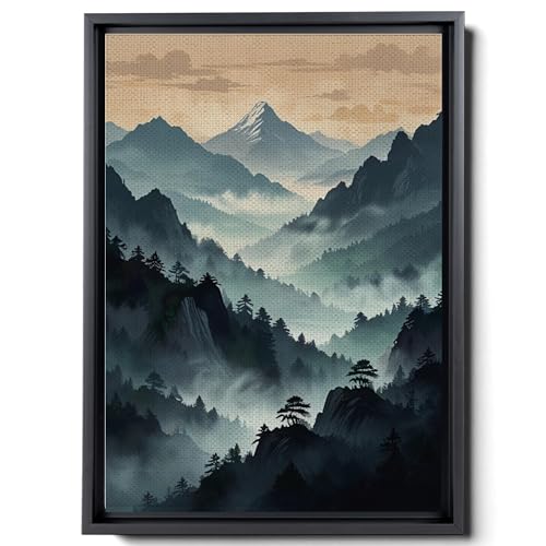 Japanese Wall Art, Minimalist Wall Art, Neutral Abstract Art, Modern Minimalist, Zen Wall Art, Zen Printed Wall Art, Japanese Art Print, Canvas, Wall