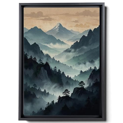 Japanese Wall Art, Minimalist Wall Art, Neutral Abstract Art, Modern Minimalist, Zen Wall Art, Zen Printed Wall Art, Japanese Art Print, Canvas, Wall