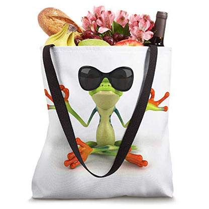 Zen Frog Meditating-Meditation Gift Ideas-Mindfulness Gifts Tote Bag