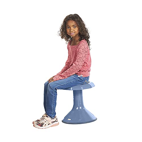 ECR4Kids ACE Active Core Engagement Wobble Stool, 15-Inch Seat Height, Flexible Seating, Powder Blue - color: Powder Blue