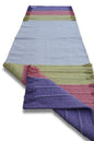 Jaipur Art & Rugs Cotton Yoga Rug - Eco-Friendly Hand-Woven Thick Mat (24”x72”x5mm) for Everyday Fitness at Home - Comfortable & Extra-Long - color: Multicolor 8