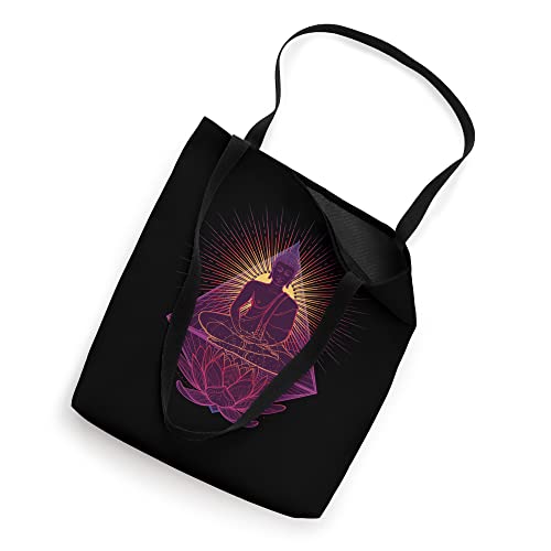 Lotus I Meditation Relax Yoga Yogi Buddhist Tote Bag