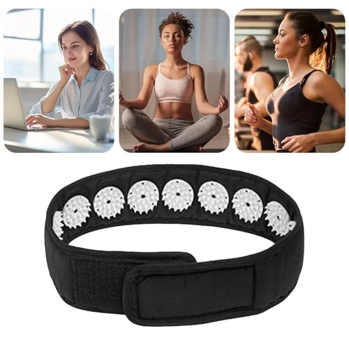 Head Relaxation Wrap - Muscle Relaxation Headband,Head Comfortable Wrap with Targeted Pressure Nodes - for Women Home Office Yoga Meditation Exercise