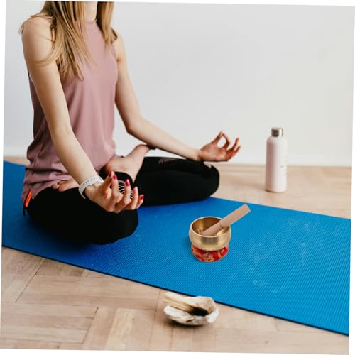 Singing Bowl Set Complete Meditation Kit with Cushion Mallet Pouch for Yoga Mindfulness Relaxation Vintage Sound Bowls for Calming Acoustics and Spiritual Practices