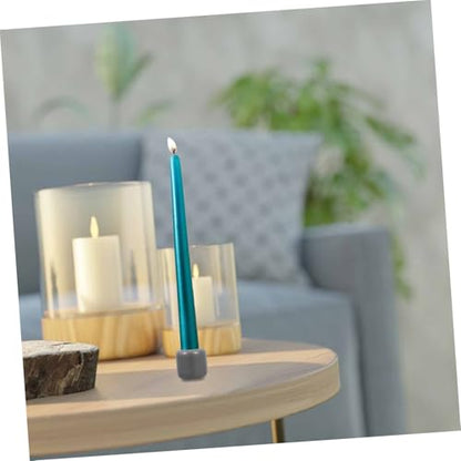 5pcs Round Ceramic Chime Candle Holder Ritual Candles Centerpiece Photo Props