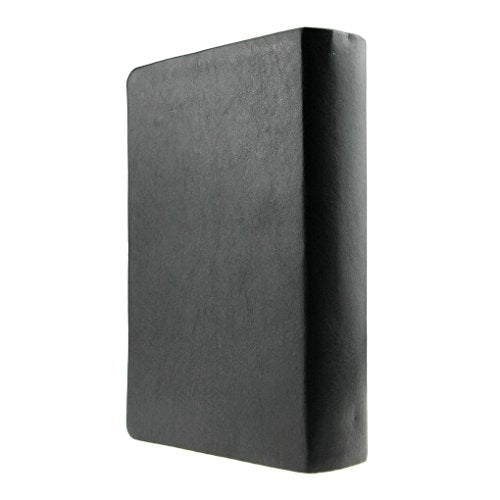 RUIXIA Blank Page A5 Notebook Super Thick 240 Sheets Sketch Book with PU Leather Cover 100GSM Paper Notepad No Lines Journal Drawing Memo Writing Pad Diary for Study Working Travelling, Black Gold - color: Black with Gold Edge