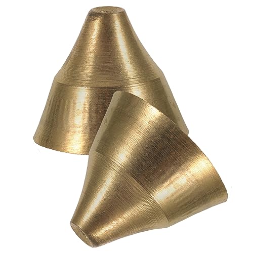2pcs Copper Meditation Bells Ethnic Design Percussion Instruments Lightweight Portable Unique Sound for Ceremonies Relaxation
