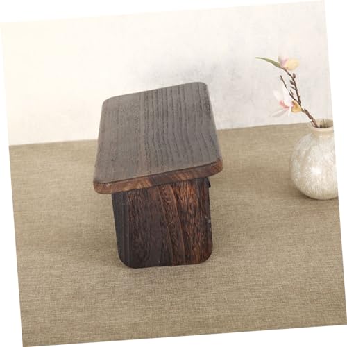 Wooden Meditation Bench for Yoga Headstand Small Stool Zen Stool for Adults