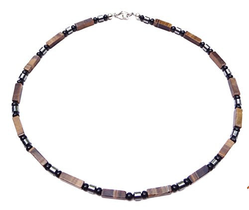 STRESS ANXIETY Beaded Necklaces for Men, Healing Crytal Positive Affirmation Meditation Enlightenment Spiritual Gifts