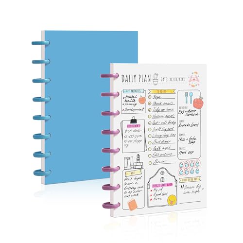 Blank Spiral Notebook For Women Blank Spiral Journal No Lines Blank Pape Notebook Spiral Sketchbook 2pcs A5 Journal 160 Pages 5.6 × 8.2 Inch Unlined Journaling, Sketch book , Note Taking | Gift Artists for Drawing Office School Home (Blue+Purple)2pcs - si
