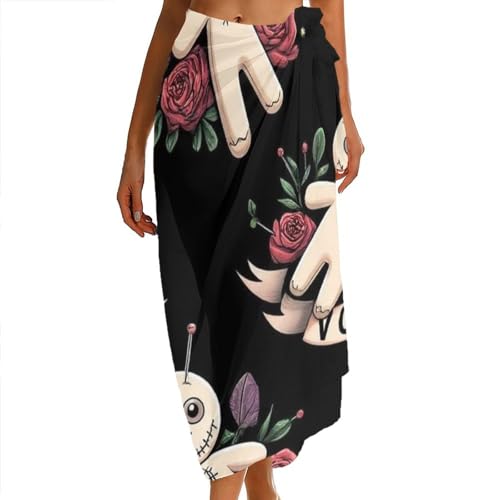 Fashion Travel Swimwear Bikini Wrap All Seasons Chiffon Scarf Beach Yarn Shawl - color: Color970