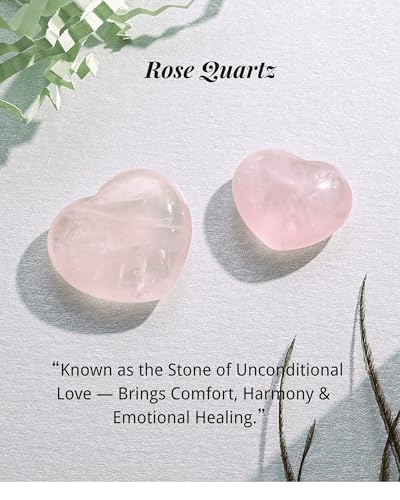 Crystals and Healing Stones Set for Anxiety, Relaxation Spiritual Crystals Gift for Meditation, Manifestation, Zen, Reiki, Fengshui (Mother & Daughter) - color: Mother & Daughter