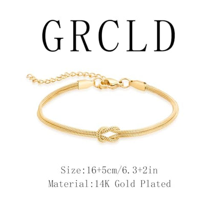 Matching Bracelets for Couples Love Knot Bracelet Pinky Promise Soulmate Relationship Friendship Bracelets Forever Infinity Jewelry Gifts for Women Her Him - style: MOM-G