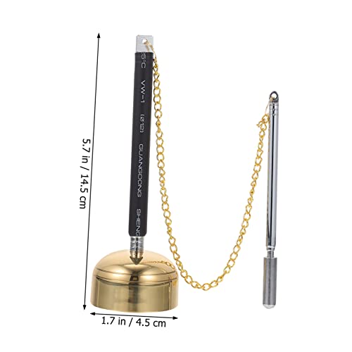 Abaodam 1Pc Flexible Chime Instrument for Temple Rituals Sound Meditation Bell for Studio Home Decor Durable Design for Use