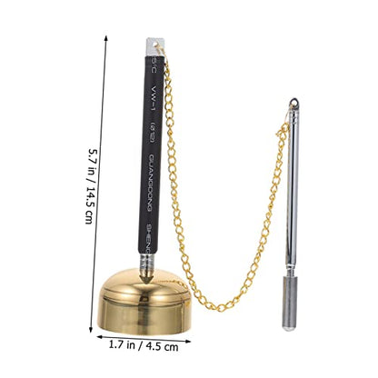 Abaodam 1Pc Flexible Chime Instrument for Temple Rituals Sound Meditation Bell for Studio Home Decor Durable Design for Use